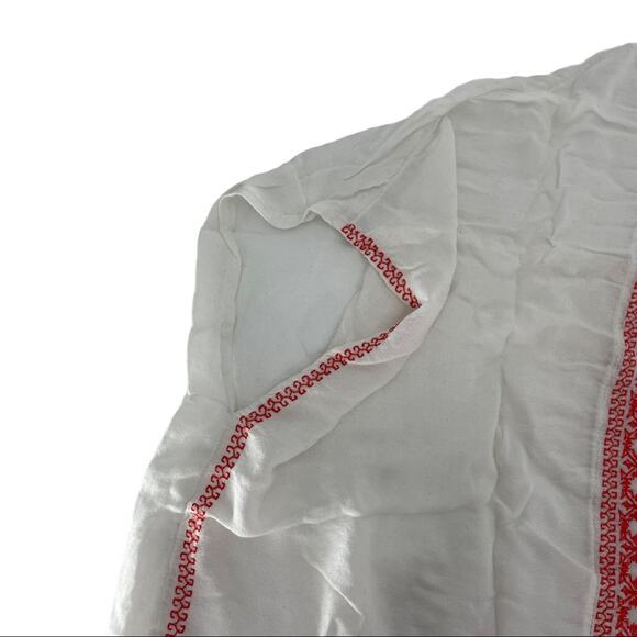 Merona Women's Lightweight Embroided Boho Swim Coverup Size Medium M - Picture 8 of 10